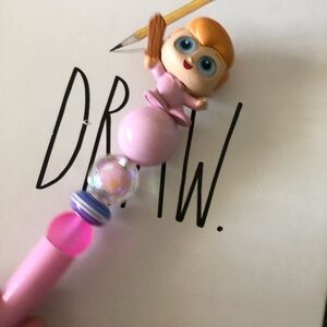 Disney Doorables: Peter Pan: Michael handmade beaded pen